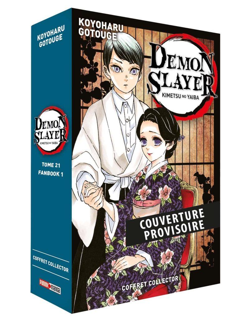 Les annonces manga de Panini, pour 2022 : Kimetsu no Yaiba, City Hunter, …