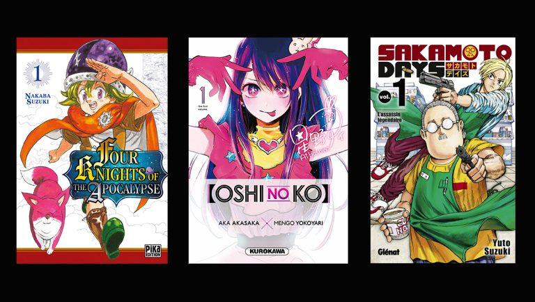 Les mangas les plus vendus du mois de janvier 2022