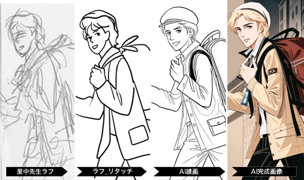 Oeuvre de Machiko Satonaka réalisée avec Pure Model AI