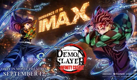 Demon Slayer affiche un nouveau poster IMAX pour Infinity Castle