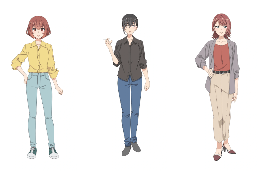 Illustrations des nouveaux personnages de A Mangaka's Weirdly Wonderful Workplace