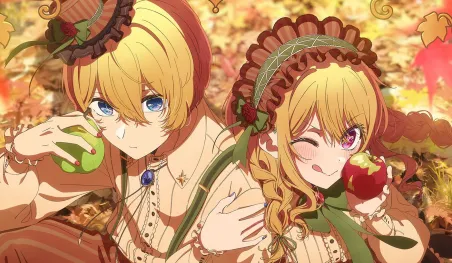 Oshi no Ko présente visual de otoño con Ruby y Aqua