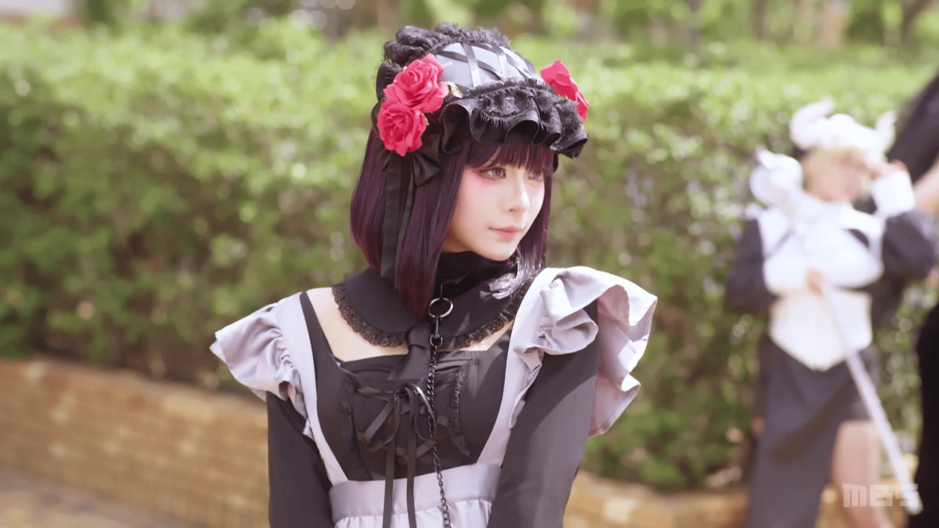 Détail du costume de Shizuku Kuroe