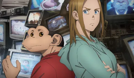 Affiche promotionnelle de The Darwin Incident, annonçant le premier trailer de l'anime