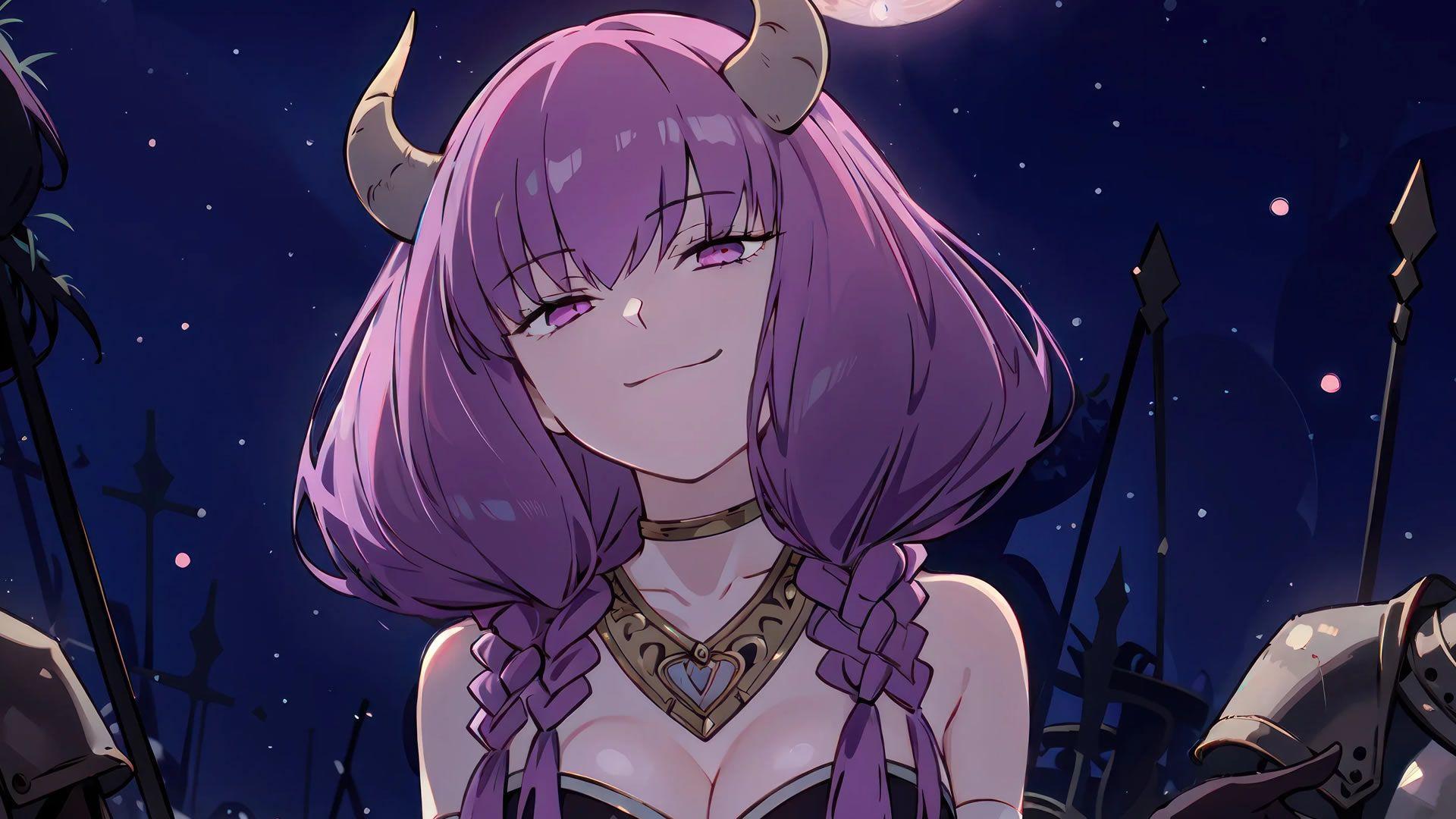 Aura la Guillotine, personnage emblématique de Sousou no Frieren, en pleine action