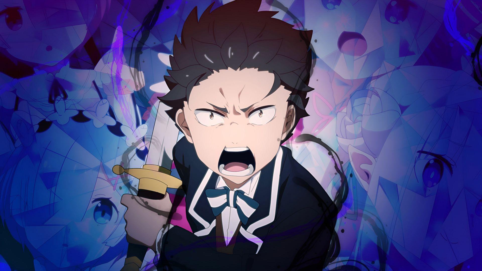 Subaru Natsuki, le protagoniste au pouvoir de 'Retour par la Mort' dans Re:Zero