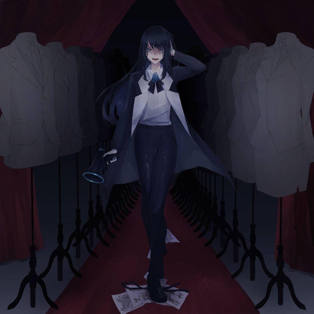 Illustration du style visuel de Sashitama, le duo créatif à l'origine de la controverse sur le clip d'Ado.