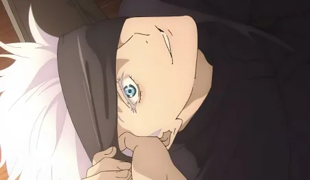 Ballon géant de Satoru Gojo au défilé du Riyadh Season