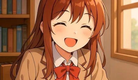 Jeune fille anime étudiant le japonais pour mieux comprendre la culture et l'anime