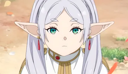 Illustration de Frieren, héroïne de Sousou no Frieren