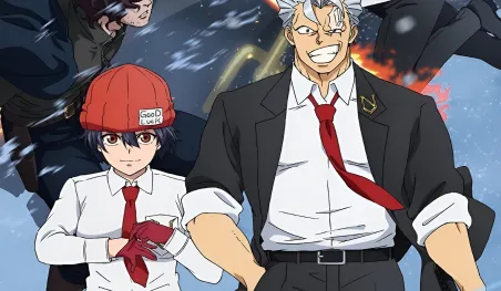 Visuel clé du spécial Undead Unluck, annonçant sa sortie pour Noël avec Andy et Fuuko.