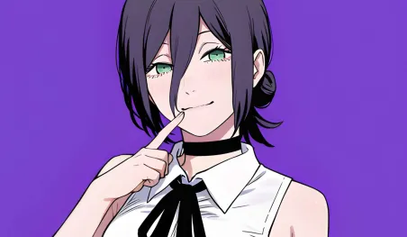 Visuel promotionnel de Reze du film Chainsaw Man: The Movie – Reze-hen