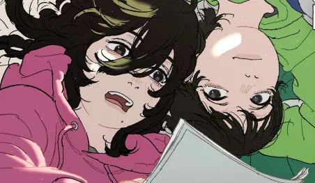 Affiche promotionnelle du film live-action Look Back, basé sur le manga de Tatsuki Fujimoto