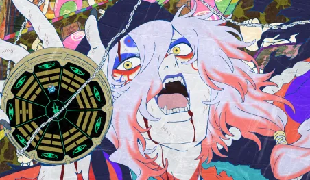 Visuel promotionnel Mononoke Hebigami annonçant la date de sortie en mai 2026