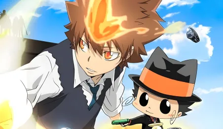 Illustration de Katekyo Hitman Reborn! suggérant un nouveau projet d'anime
