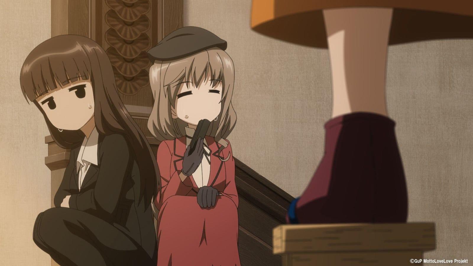 Les mères leaders du Sensha-do dans Girls und Panzer: Motto Love Love Sakusen Desu!