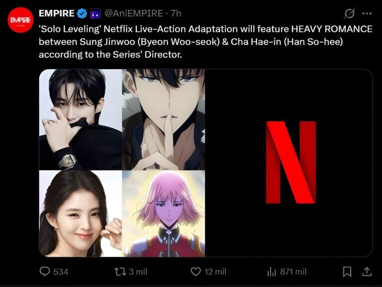 Solo Leveling Live-Action : Romance ou Action ? Le Débat Anime