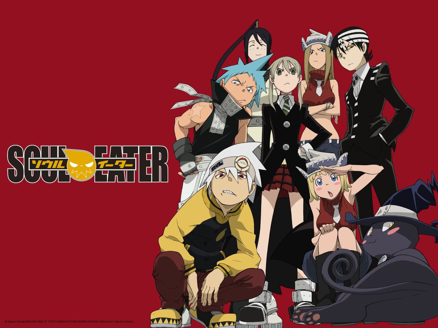 Les personnages de Soul Eater, un anime qui mérite un remake complet