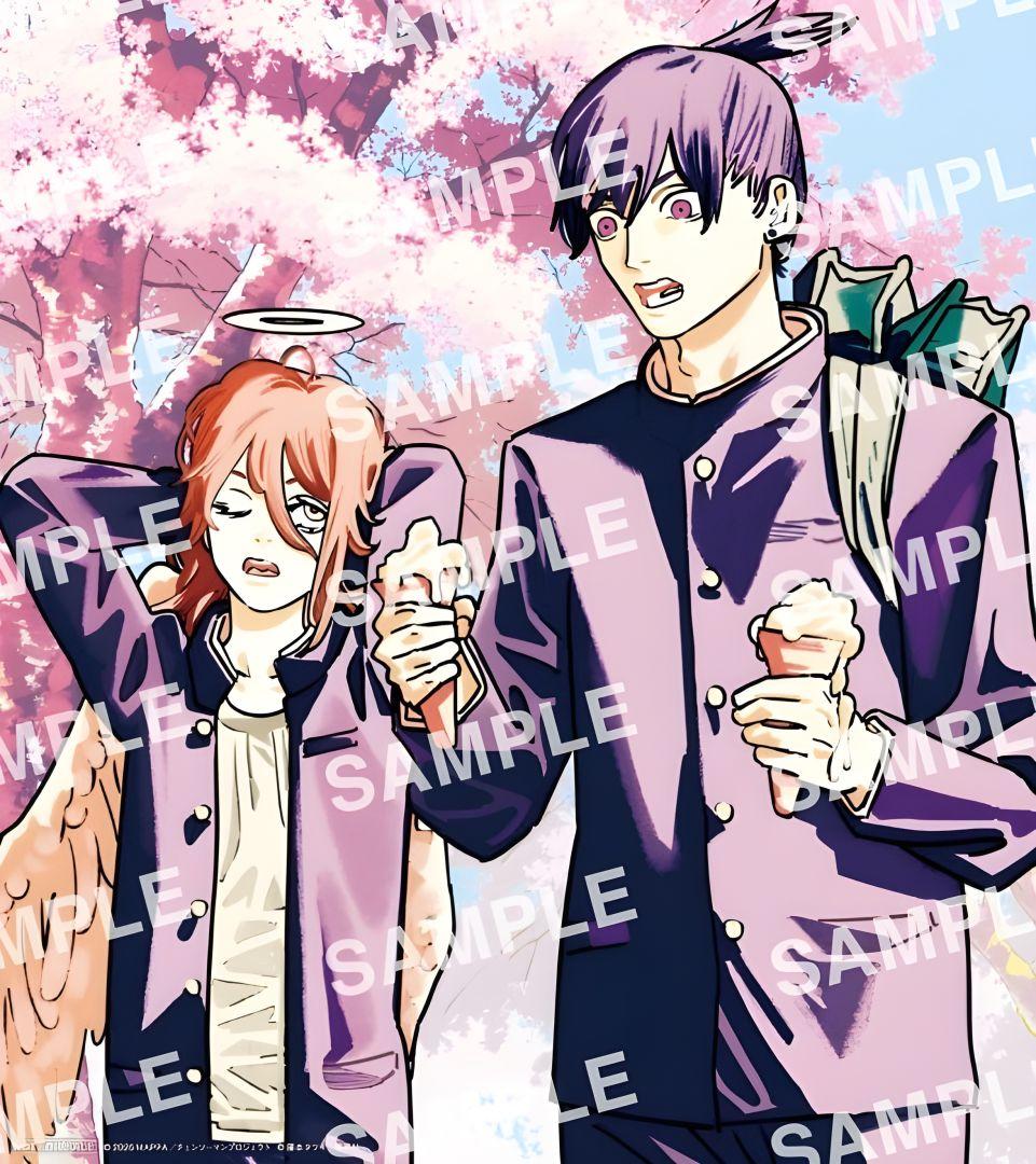 Exemple de planches de storyboards et d'art conceptuel du film Chainsaw Man Reze Arc