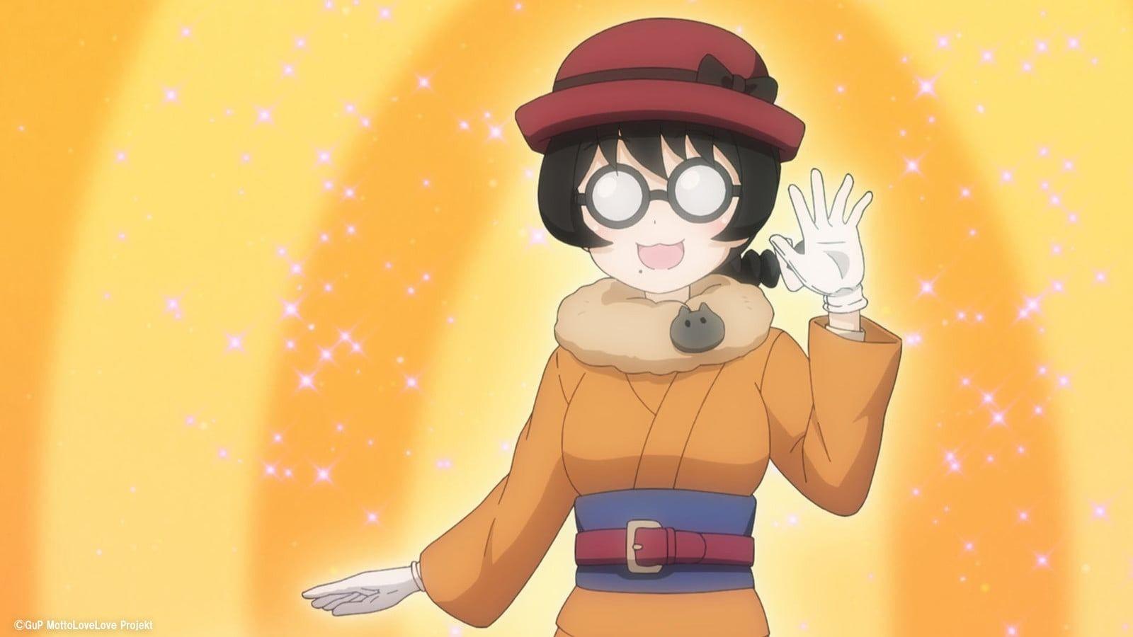 Scène du mini-anime Girls und Panzer avec Shiho Nishizumi et Chiyo Shimada