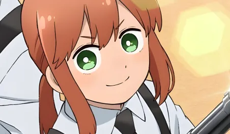 Visuel clé de l'anime Kindergarten WARS révélant Rita et Doug