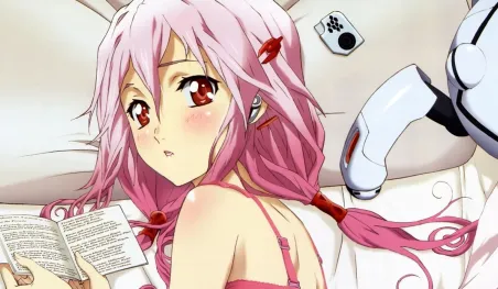 Affiche promotionnelle de Guilty Crown, l'anime réalisé par Tetsuro Araki.