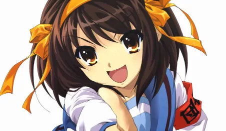 Haruhi Suzumiya : Image de l'héroïne du potentiel nouveau projet anime