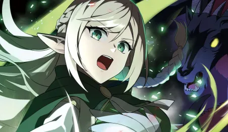 Affiche promotionnelle du Light Anime Monster Eater, annonçant son adaptation