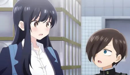 Affiche promotionnelle de The Dangers in My Heart pour sa sortie cinéma en Amérique Latine le 13 février