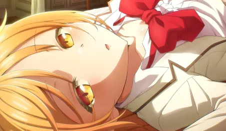 Visuel clé de l'anime Rich Girl Caretaker (Saijo no Osewa) annonçant la date de sortie