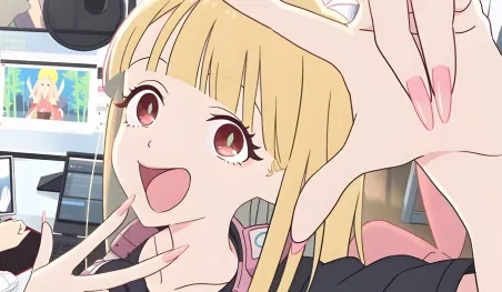 Visuel promotionnel du film d'animation Cosmic Princess Kaguya! à venir sur Netflix