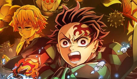 Illustration de Kimetsu no Yaiba Infinity Castle, film d'animation à succès de 2025