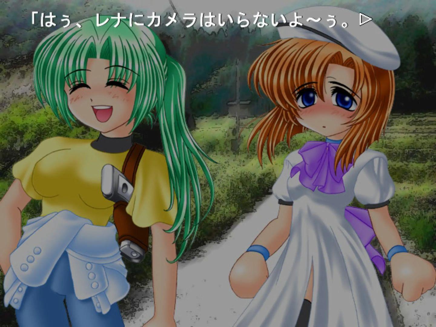 Photo de groupe des membres du cercle 07th Expansion, incluant Ryukishi07, lors des débuts de Higurashi