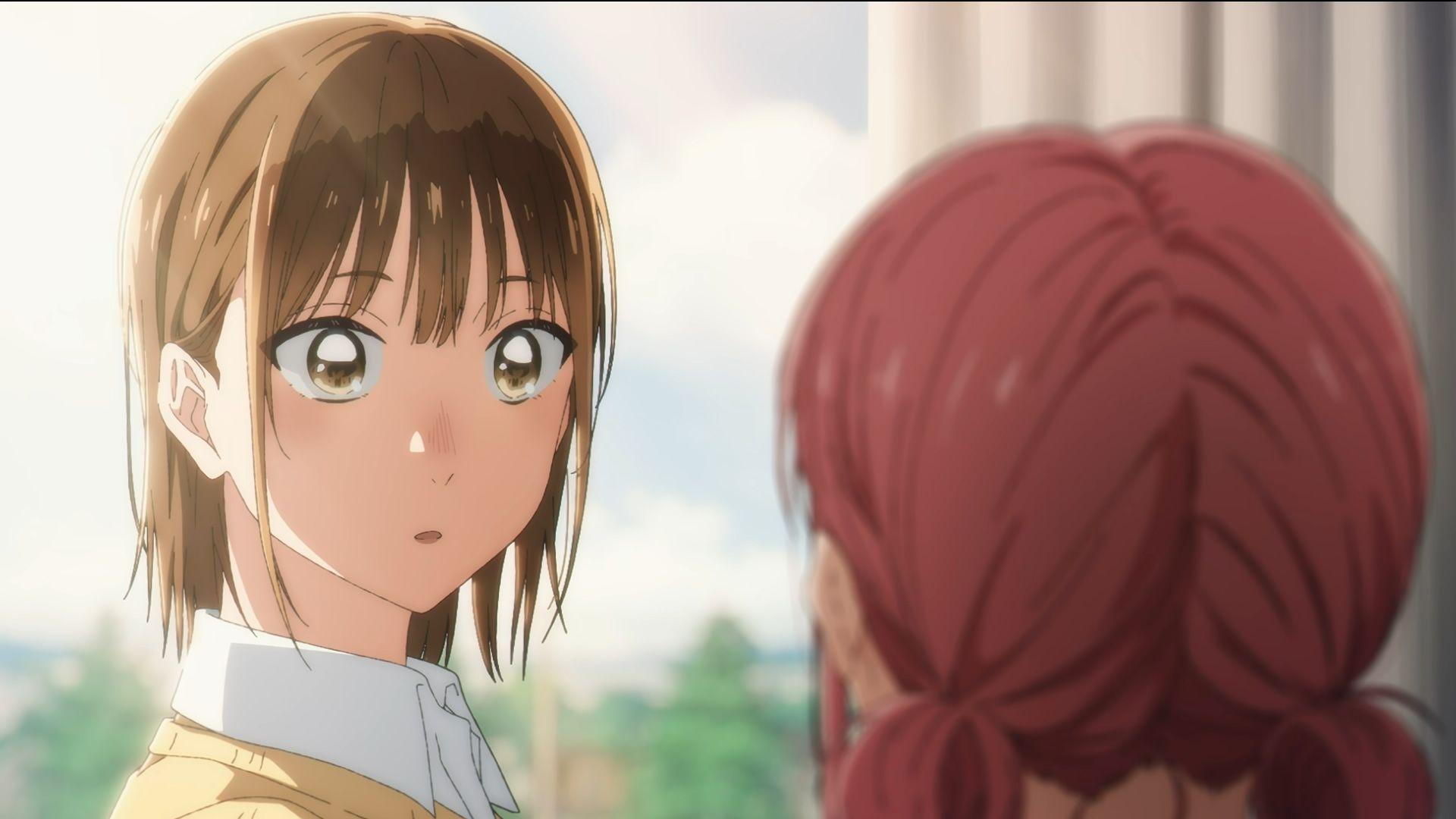 Comparaison des sous-titres de Blue Box illustrant le changement de traduction