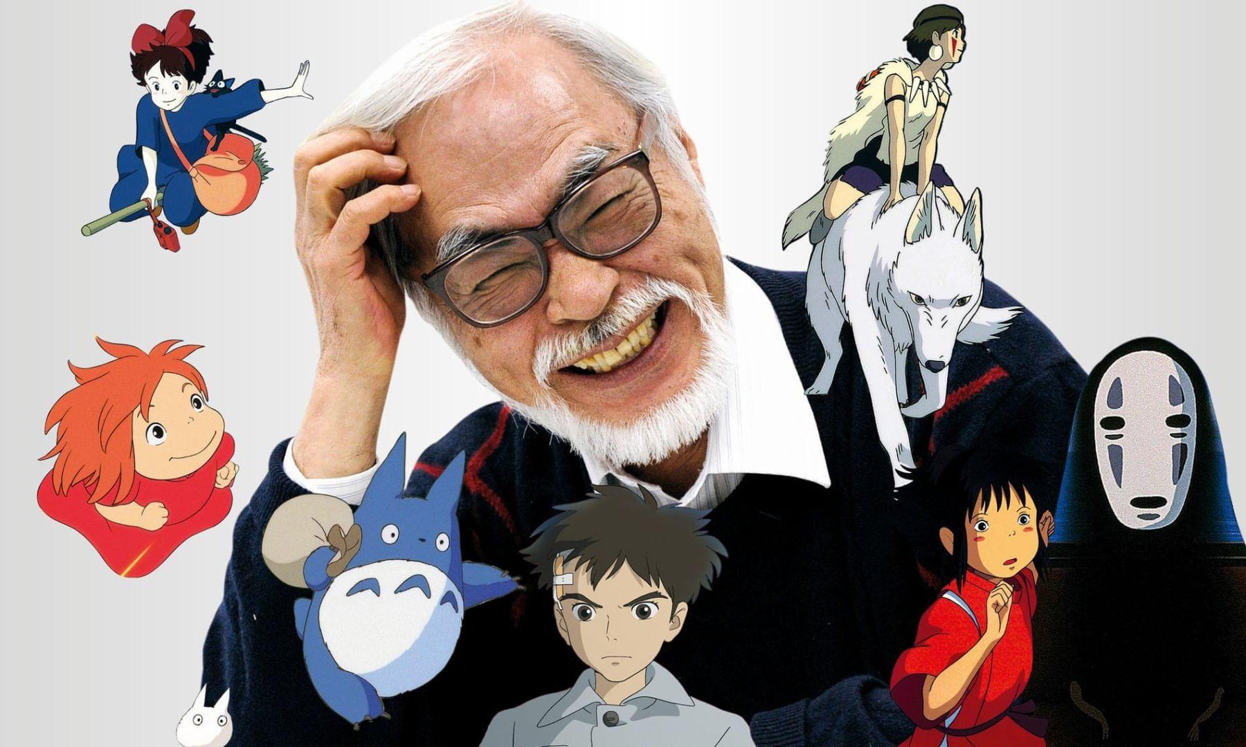Hayao Miyazaki, le réalisateur légendaire du Studio Ghibli, posant une question intrigante