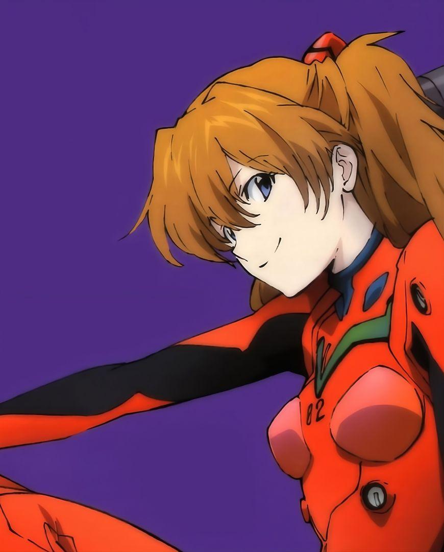 Illustration d'Asuka Langley Soryu, personnage central du nouveau projet Evangelion