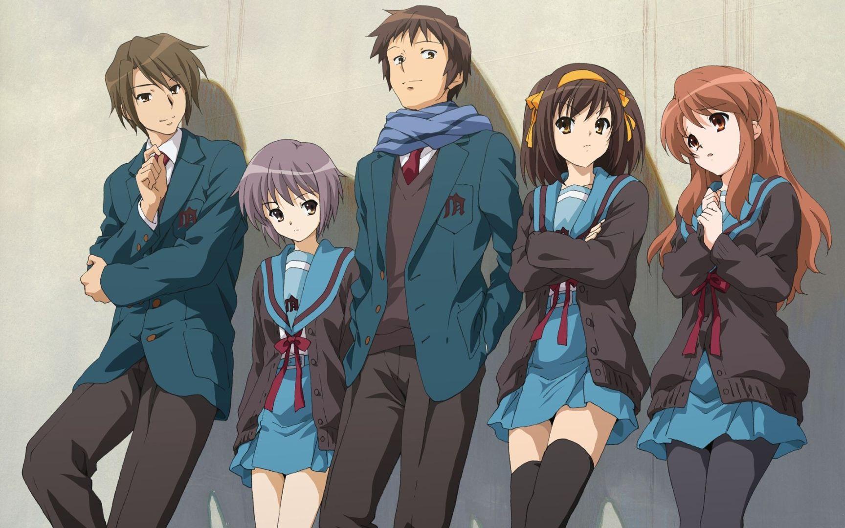 Haruhi Suzumiya et le club SOS, personnage iconique de l'anime culte des années 2000