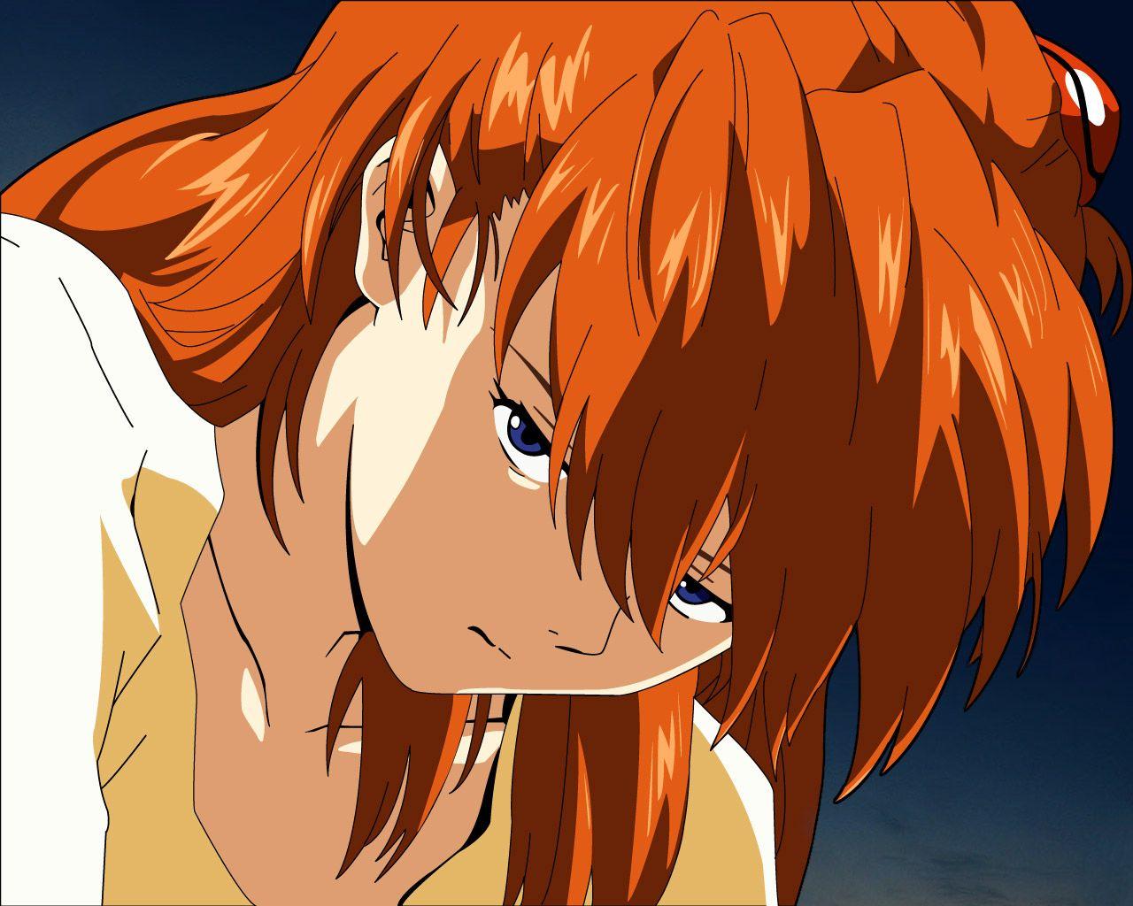 Asuka Langley Soryu, pilote de l'EVA-02, l'un des personnages les plus tourmentés d'Evangelion.