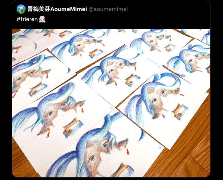 Frieren : L&rsquo;Époustouflant Ending Animé à la Main de Madhouse