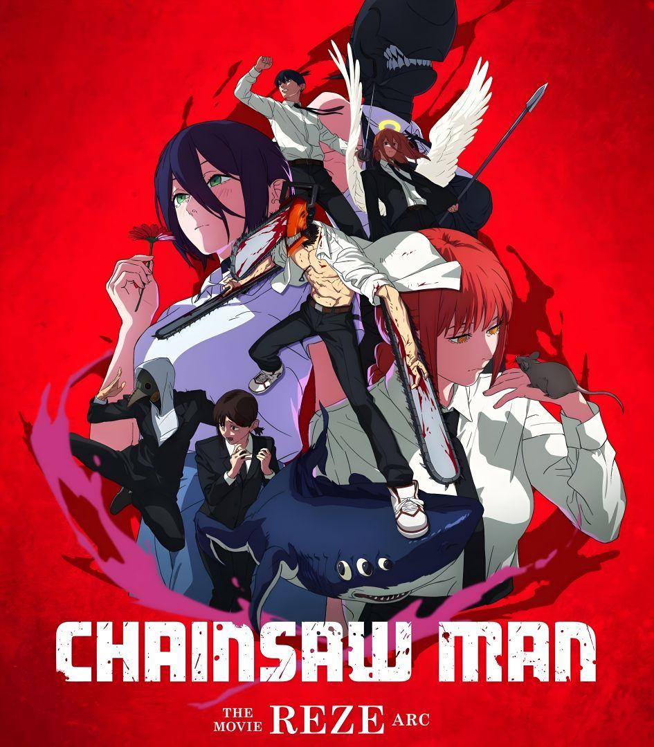 Denji et Reze, le Papillon Monarque et l'araignée, dans une scène clé de Chainsaw Man
