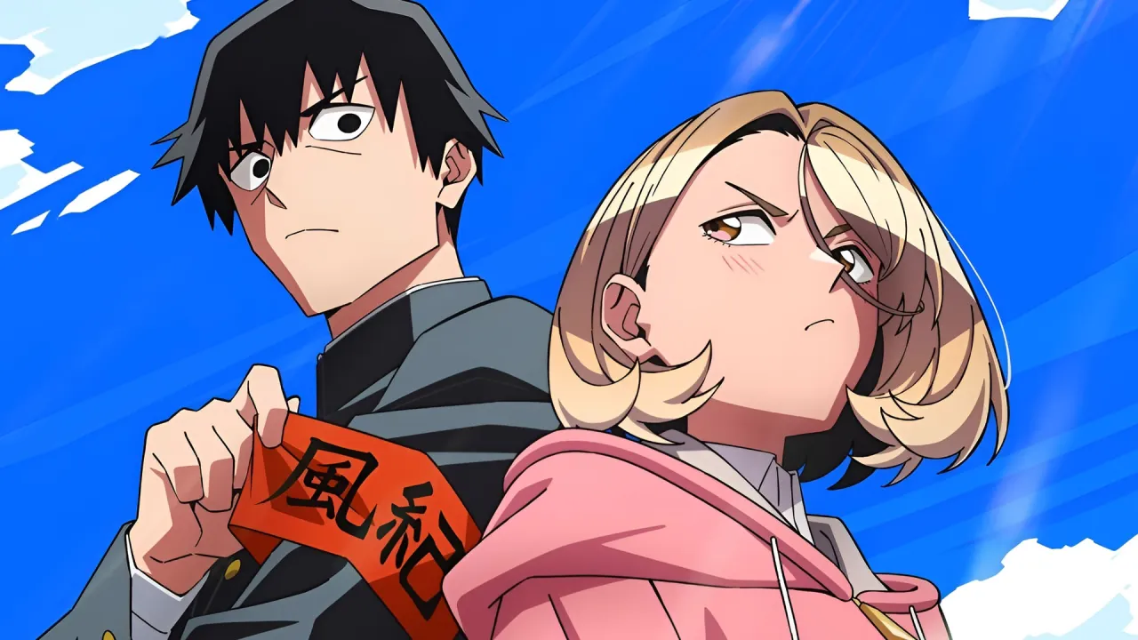 Premier aperçu de l'anime Ponkotsu Fuuki Iin et sa date de sortie