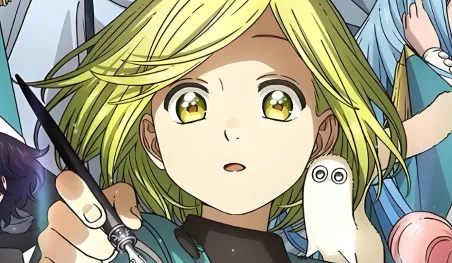 Visuel clé de l'anime Witch Hat Atelier annonçant le trailer et la date de sortie