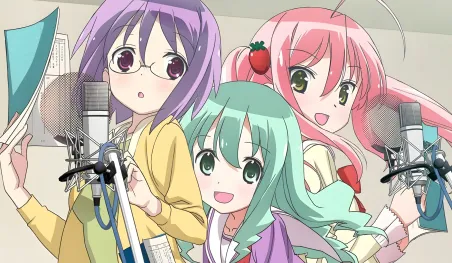 Illustration de seiyuus féminines japonaises, symbolisant la forte compétition dans l'industrie du doublage