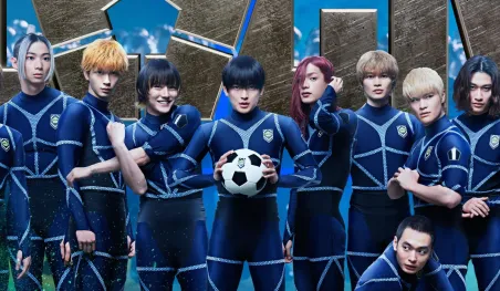 Affiche officielle du film live-action Blue Lock révélant la date de sortie en août