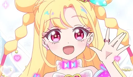 Visuel promotionnel de Onegai AiPri, le nouvel anime de la franchise Pretty Series