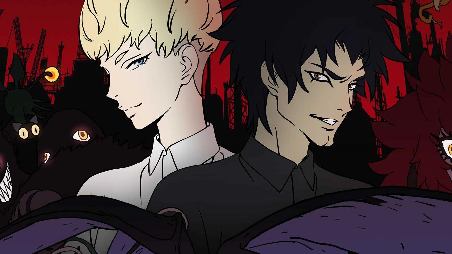 Akira Fudo et Ryo Asuka de Devilman Crybaby, un anime au final nihiliste
