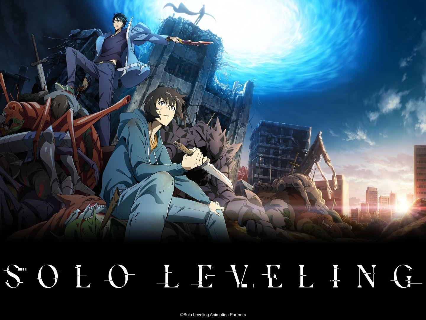 Sung Jin-woo de Solo Leveling, un anime d'action classique par A-1 Pictures