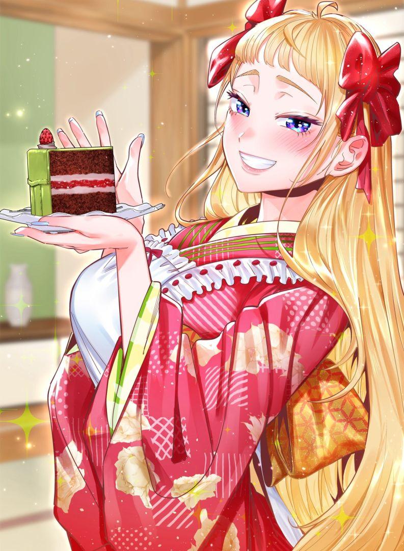 Hokkaido Gals Are Super Adorable! illustration manga pour la Saint-Valentin.