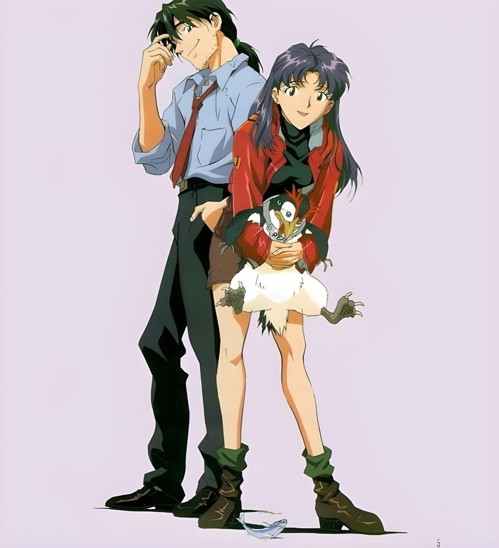 Hideaki Anno expliquant la scène du massage de Misato et Kaji