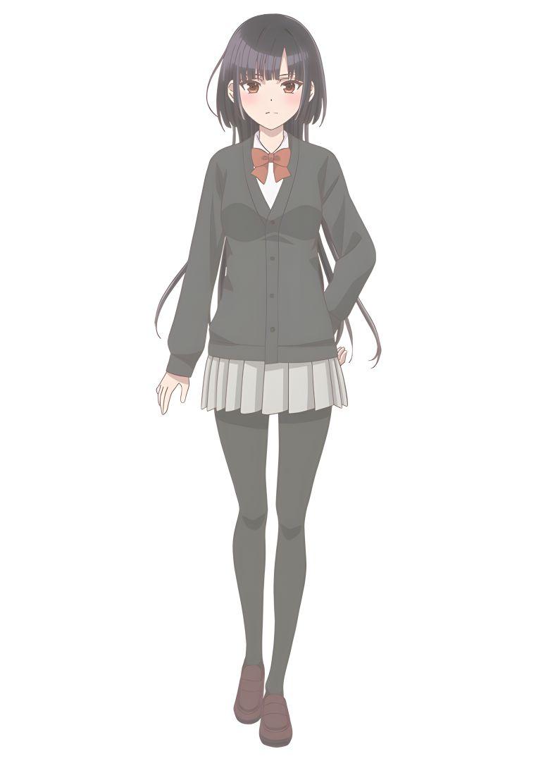 Illustration du personnage de Yuino Nanase dans l'anime Haibara's Teenage New Game